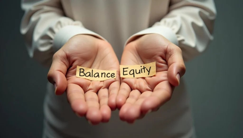 Balance vs Equity