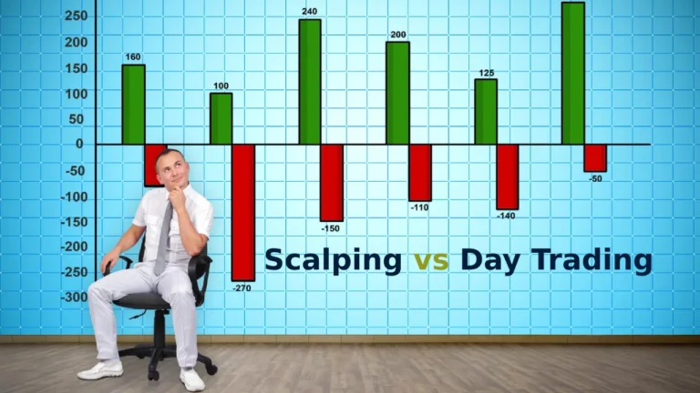 الفرق بين السكالبينج والتداول اليومي