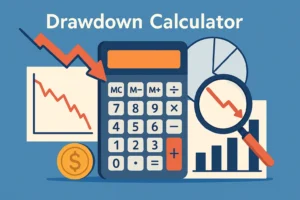 حاسبة الإنخفاض (Drawdown Calculator)