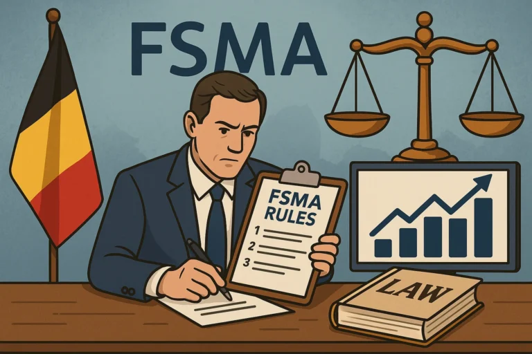 قوانين FSMA البلجيكية على وسطاء الفوركس