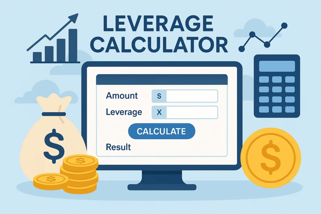 شرح حاسبة الرافعة المالية (Leverage Calculator Explained)