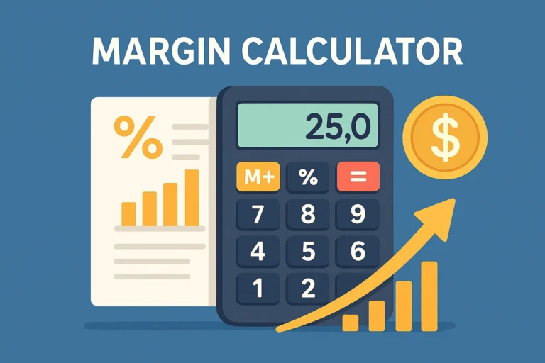 حاسبة الهامش (Margin Calculator)