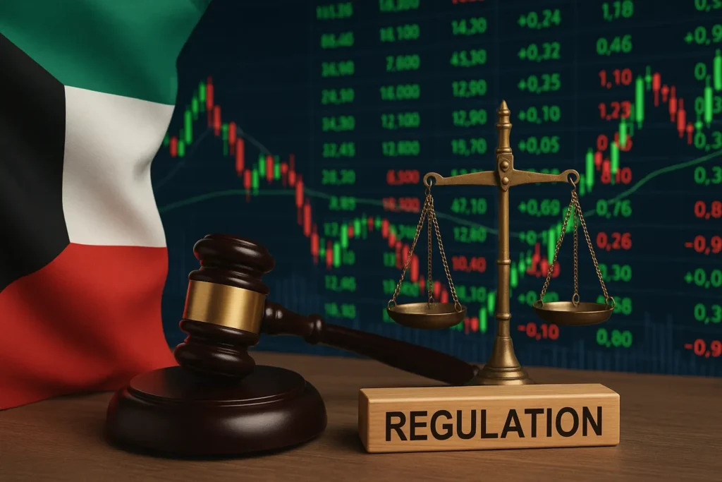 كيف تنظم الحكومة الكويتية التداول في الكويت ؟