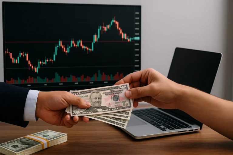 هل يمكن الدفع كاش عند تمويل حساب التداول ؟