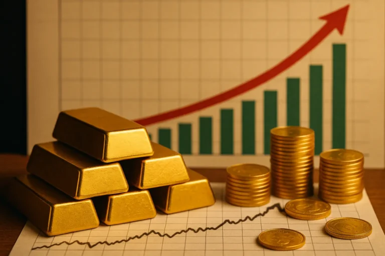 أرباح تداول الذهب الشهرية