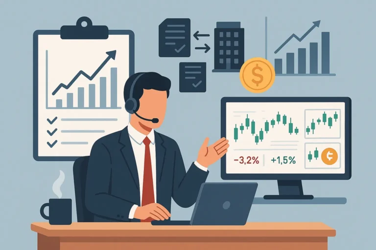 دور شركات السمسرة في تداول الأسهم