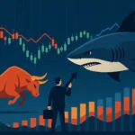استراتيجيات التعامل مع تحركات هوامير البورصة