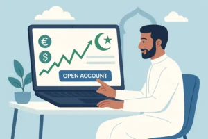 فتح حساب تداول إسلامي في دقائق