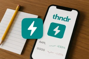 مراجعة شاملة لتطبيق ثاندر (Thndr)