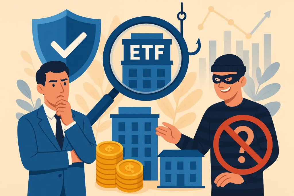 كيف تختار شركة ETF موثوقة وتتفادى الاحتيال؟