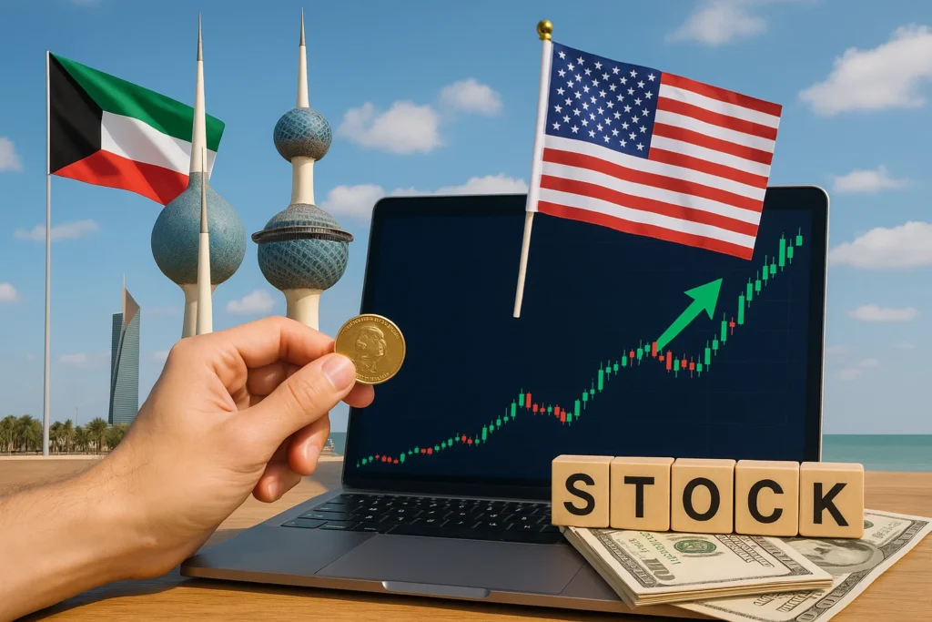 هل يمكن شراء الأسهم الأمريكية من الكويت؟
