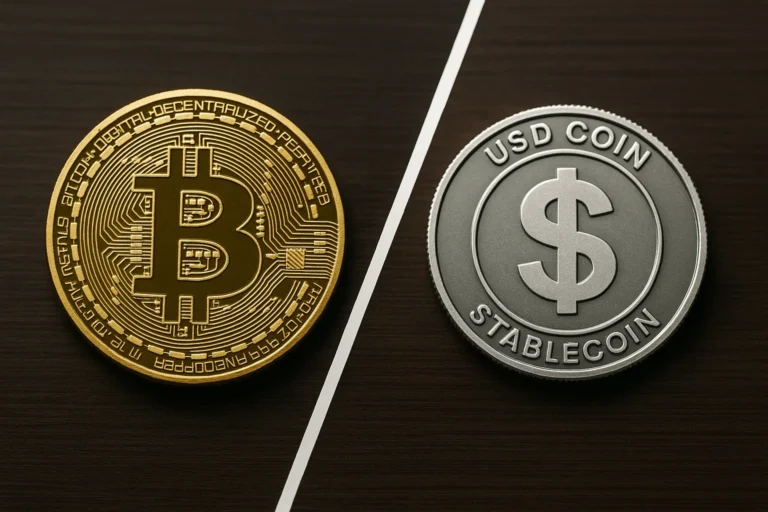 الفرق بين العملات الرقمية والعملات المستقرة