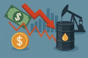 تأثير سعر الدولار على تداول النفط والطاقة