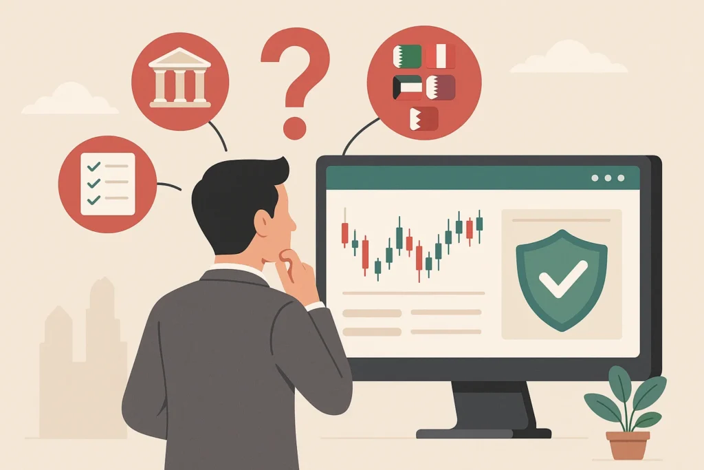 كيف تختار شركة تداول مرخصة في الخليج؟