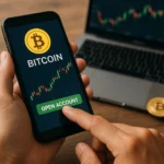 افتح حساب تداول بيتكوين في دقائق