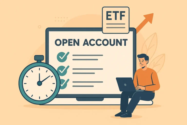 خطوات فتح حساب تداول ETF في أقل من 10 دقائق