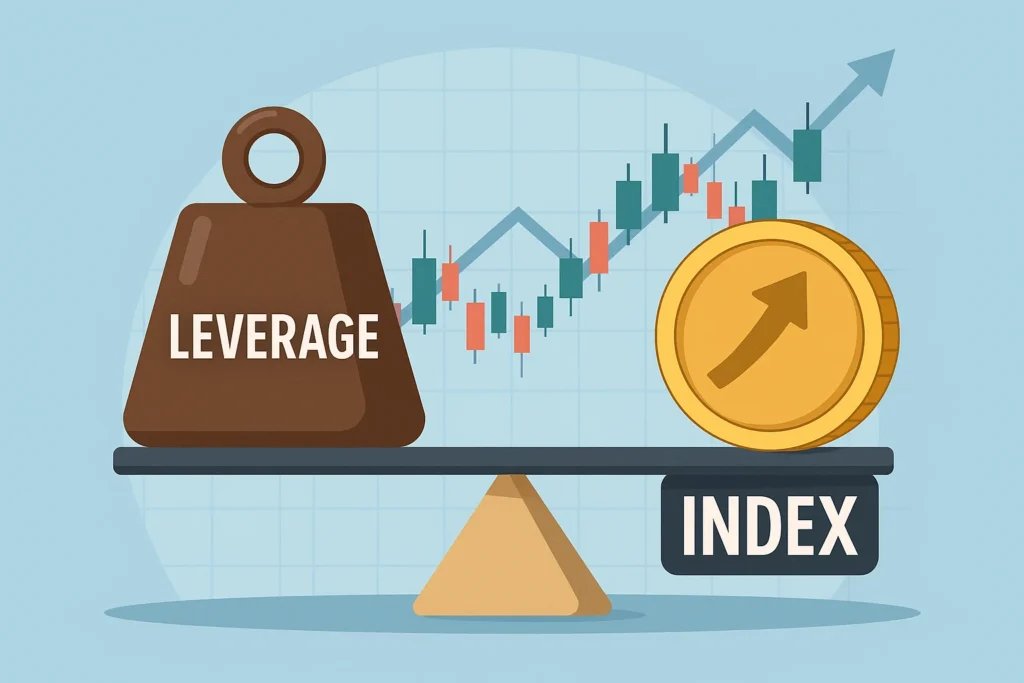 ما هي الرافعة المالية في تداول المؤشرات؟