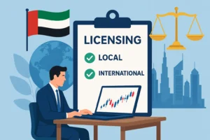 الترخيص المحلي والدولي لوسطاء التداول في الإمارات