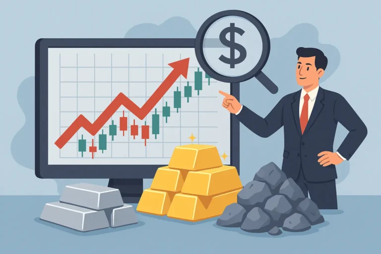 متابعة أسعار المعادن واغتنام الفرص