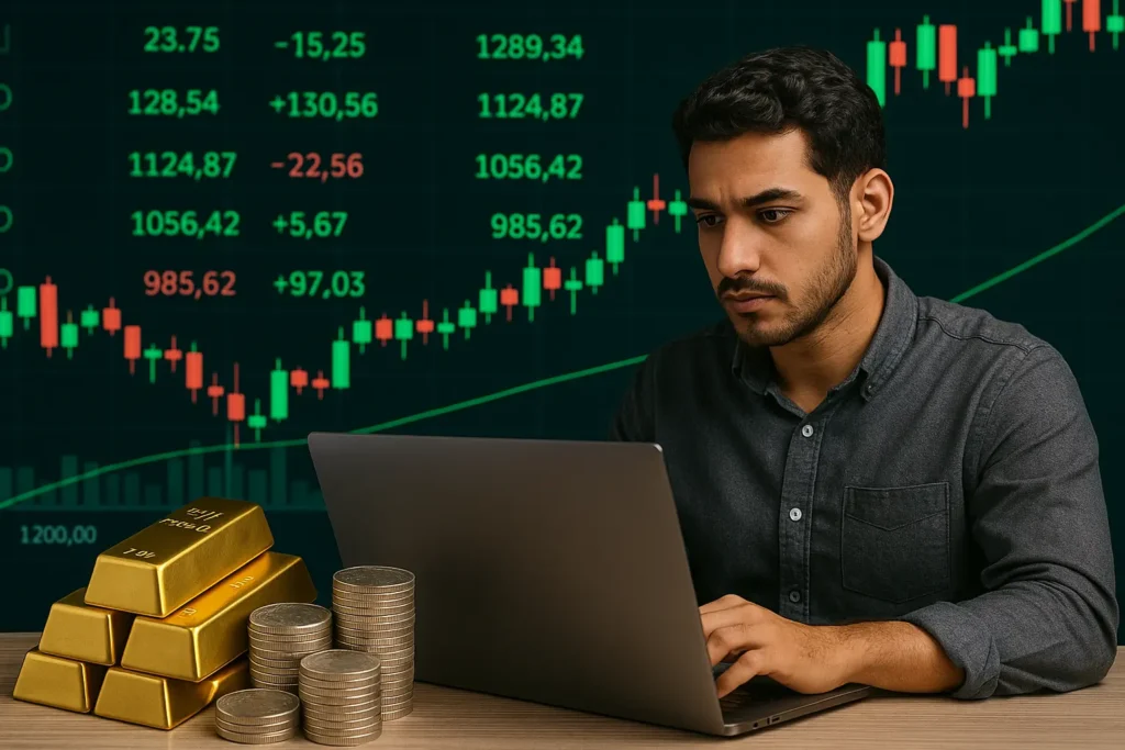 تجربتي مع تداول المعادن