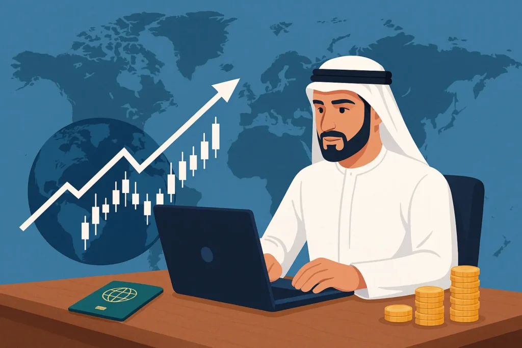 هل يمكن فتح حساب تداول دولي من الدول العربية