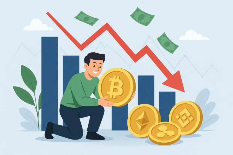 الربح من انخفاض أسعار العملات الرقمية