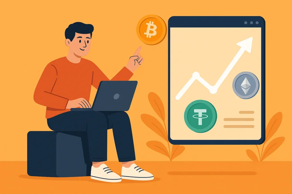 ابدأ تداول العملات الرقمية بخطوات بسيطة