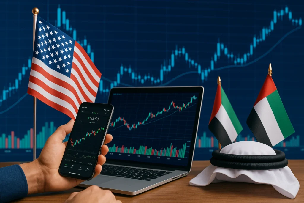 هل التداول في أسواق الأسهم الأمريكية متاح للمقيمين في الخليج؟