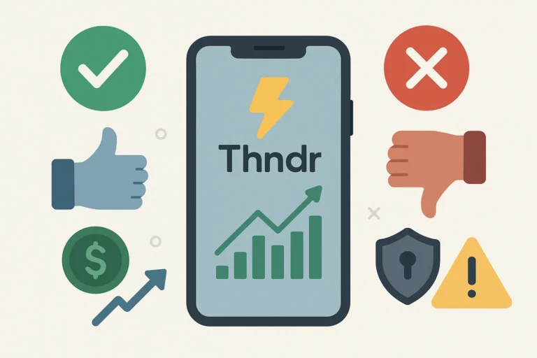 مميزات وعيوب تطبيق ثاندر لتداول الأسهم