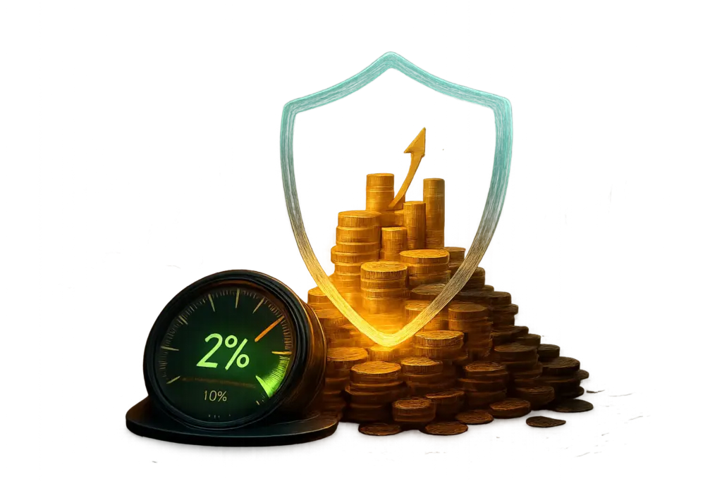 كيف تطبق قاعدة 2٪ لحماية رأس مالك ؟