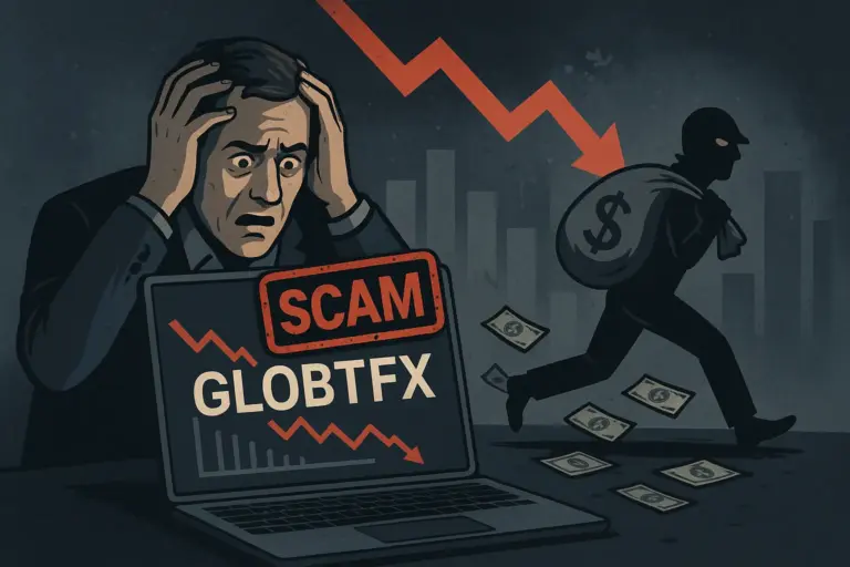 منصة GlobTFX احتيال ضخم وهروب بأموال المستثمرين