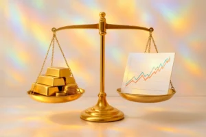 تداول الذهب أم الاستثمار طويل الأجل
