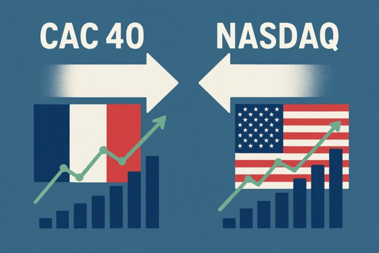 ما الفرق بين مؤشر CAC 40 الفرنسي وناسداك الأمريكي؟
