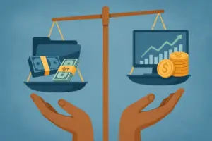 الحسابات الممولة مقابل الحسابات الحقيقية: أيهما أفضل؟