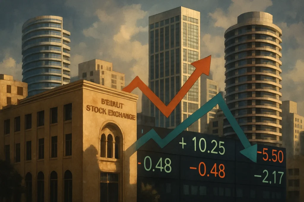 الاستثمار في بورصة بيروت