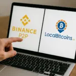 مقارنة بين Binance P2P و LocalBitcoins