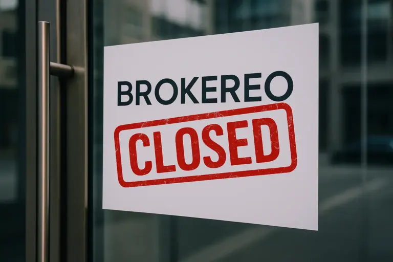 Brokereo - شركة انسحبت من السوق وانتهت كل تراخيصها