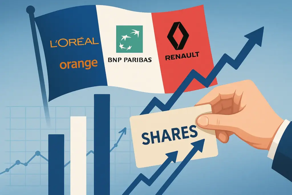 شراء اسهم من الشركات الفرنسية