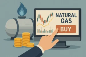 شراء الغاز الطبيعي من منصات التداول