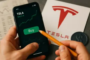 شراء سهم تسلا