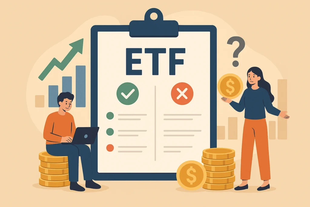مزايا وعيوب الاستثمار في صناديق ETF للمبتدئين