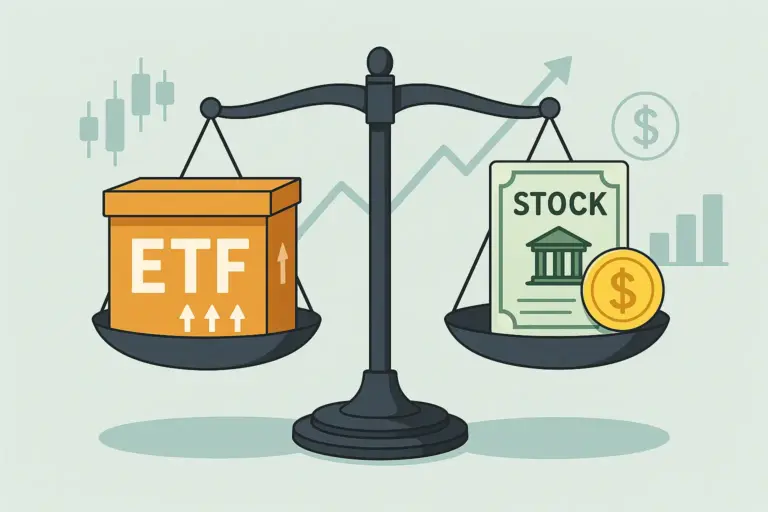 صناديق المؤشرات ETF مقابل الأسهم – أيهما الأفضل