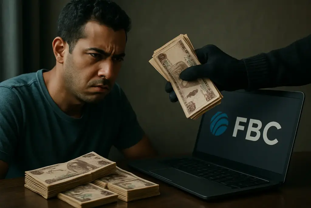 منصة FBC سرقة اموال المصريين