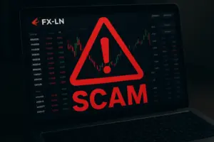 شركة FX-LN عملية احتيال إلكتروني ممنهجة