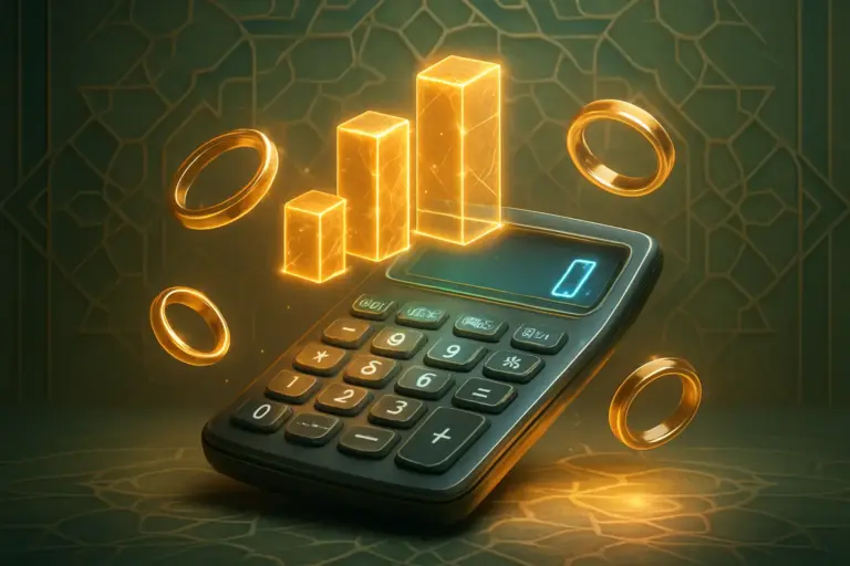 حاسبة زكاة الذهب وطريقة الحساب