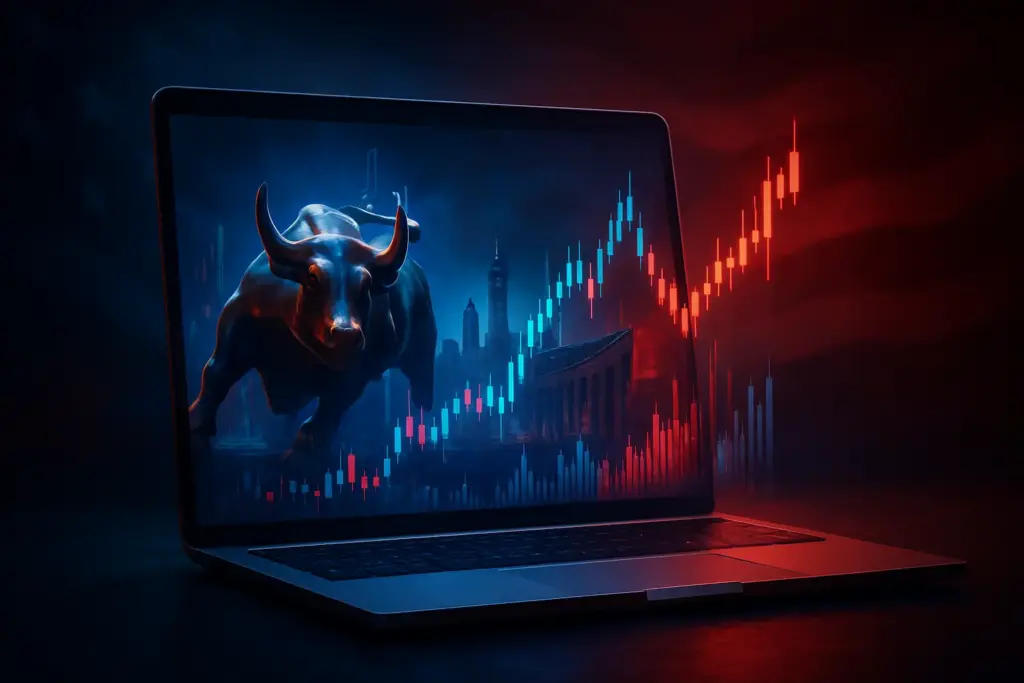 شراء الأسهم الأمريكية عبر الانترنت وتداولها