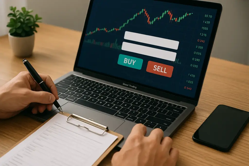 كيفية فتح حساب تداول أسهم