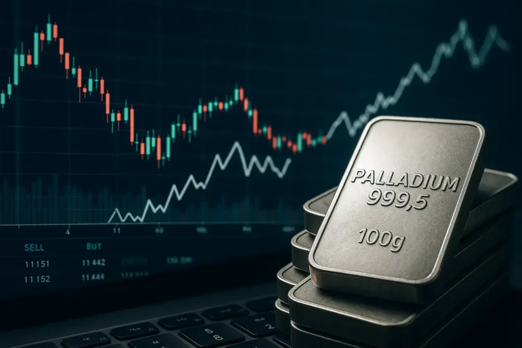 كيفية تداول البلاديوم