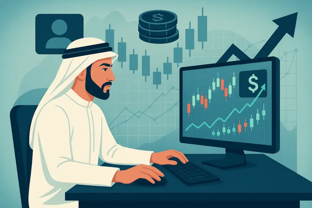 الحسابات الممولة للمتداولين العرب