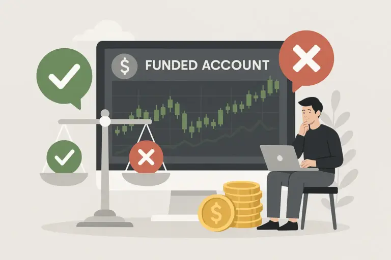 مزايا وعيوب الحسابات الممولة: هل تستحق التجربة؟